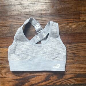 New Balance Light Gray Performance Top